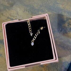 Chain Dangling Earrings 925 Silver 18K Gold Plated